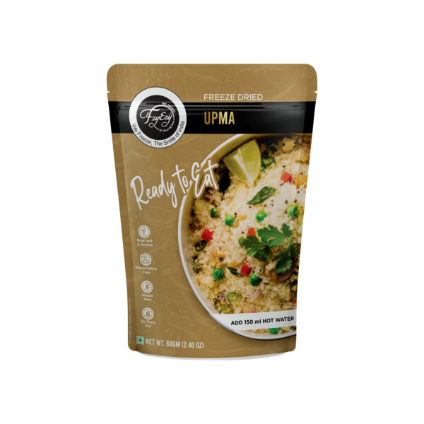 Freeze-Dried Upma – Instant South Indian Breakfast