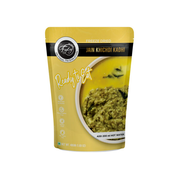 Freeze-Dried Jain Khichdi Kadhi – No Onion & Garlic | Ready to Eat | Healthy & Wholesome | Just Add Hot Water