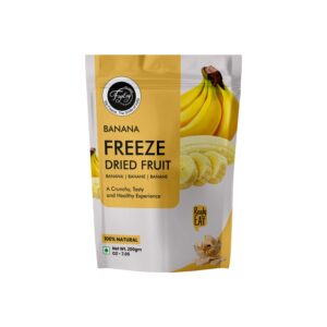 Freeze-Dried Banana Slices– 100% Natural, Crunchy & Ready-to-Eat | Sofisty Healthy Snacks