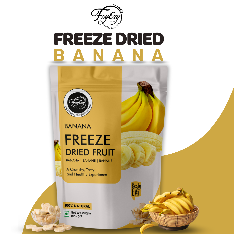 Freeze-Dried Banana Slices– 100% Natural, Crunchy & Ready-to-Eat | Sofisty Healthy Snacks - Image 6