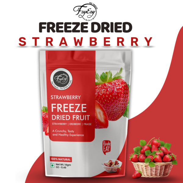 Freeze-Dried Strawberry Slices– 100% Natural, Crunchy & Ready-to-Eat | Sofisty Healthy Snacks - Image 6