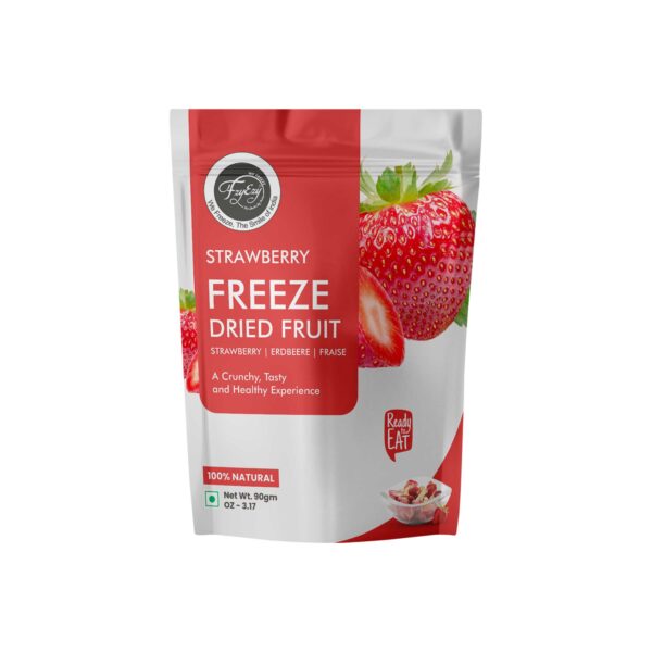 Freeze-Dried Strawberry Slices– 100% Natural, Crunchy & Ready-to-Eat | Sofisty Healthy Snacks