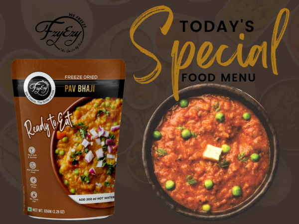 Freeze-Dried Pav Bhaji – Authentic Mumbai Street Style | Ready to Eat in Minutes - Image 4