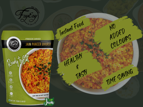 Freeze-Dried Jain Paneer Bhurji – No Onion & Garlic | Ready to Eat | Just Add Hot Water - Image 5