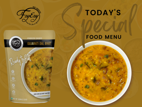 Freeze-Dried Gujarati Dal Bhat – Ready to Eat | Authentic Home-Style Taste - Image 4