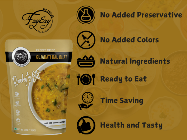 Freeze-Dried Gujarati Dal Bhat – Ready to Eat | Authentic Home-Style Taste - Image 7