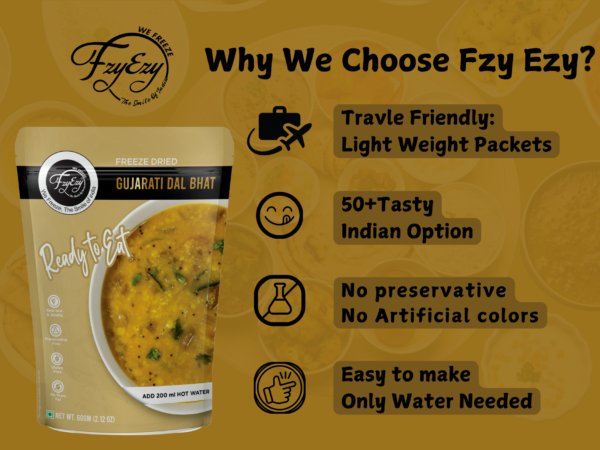 Freeze-Dried Gujarati Dal Bhat – Ready to Eat | Authentic Home-Style Taste - Image 6