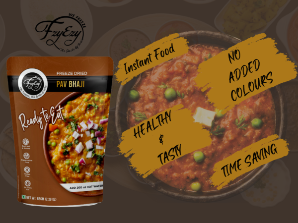 Freeze-Dried Pav Bhaji – Authentic Mumbai Street Style | Ready to Eat in Minutes - Image 5