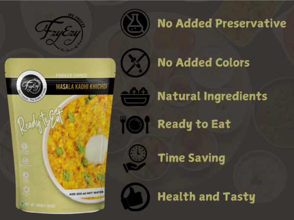 Freeze-Dried Masala Kadhi Khichdi – Ready to Eat | Authentic Indian Dish - Image 7