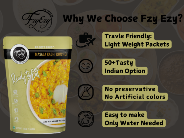 Freeze-Dried Masala Kadhi Khichdi – Ready to Eat | Authentic Indian Dish - Image 6