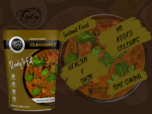 Freeze-Dried Veg Makhanwala | Ready-to-Eat Indian Curry | No Preservatives - Image 5