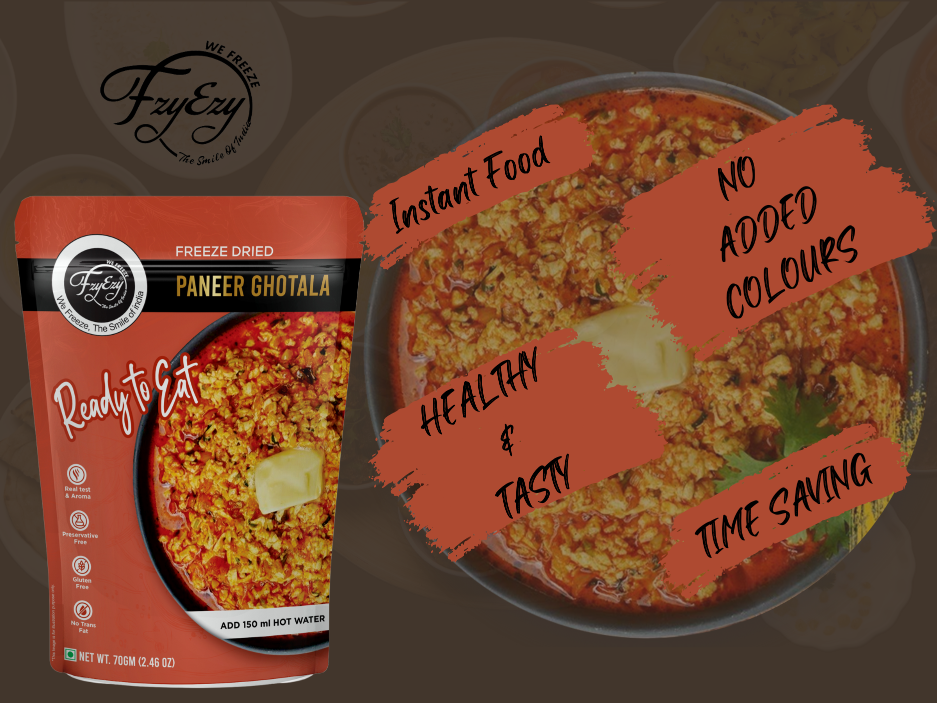 Freeze-Dried Paneer Ghotala – Ready to Eat | Authentic Indian Dish | High Protein | No Preservatives - Image 5