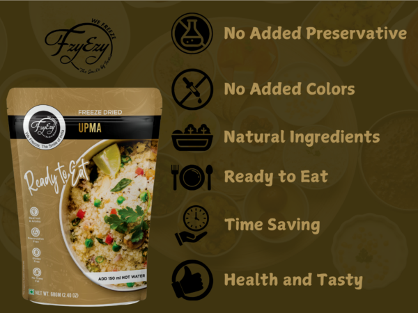 Freeze-Dried Upma – Ready-to-Eat South Indian Breakfast - Image 7