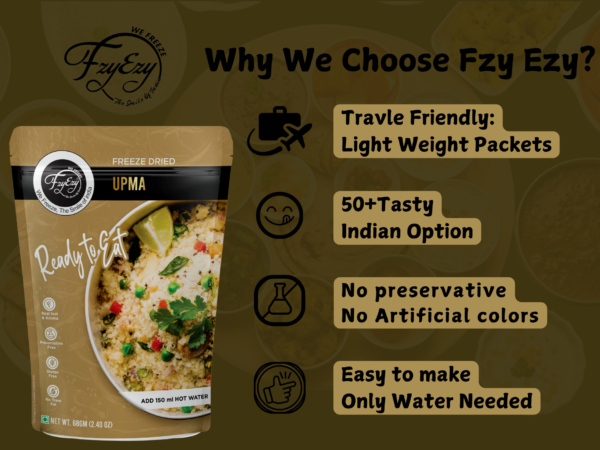 Freeze-Dried Upma – Ready-to-Eat South Indian Breakfast - Image 6