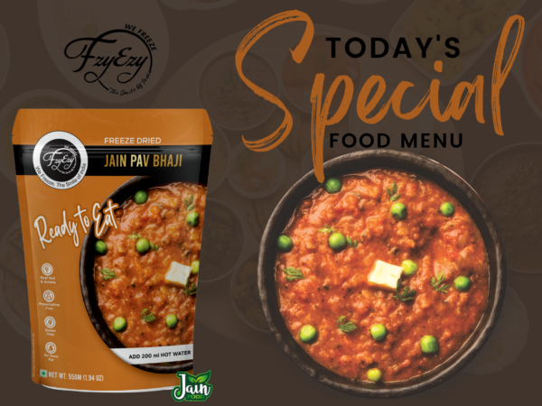 Freeze-Dried Jain Pav Bhaji – No Onion & Garlic | Ready to Eat | Just Add Hot Water - Image 4