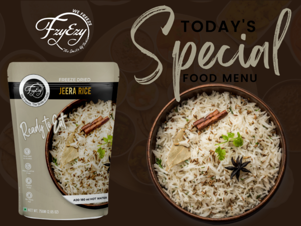 Freeze-Dried Jeera Rice – Ready to Eat | Instant & Aromatic Basmati Rice - Image 4