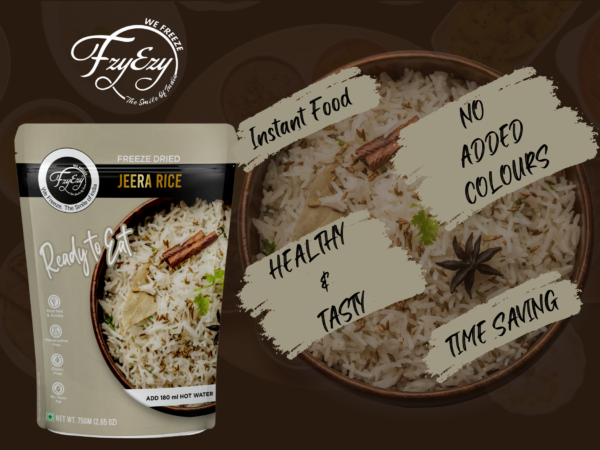 Freeze-Dried Jeera Rice – Ready to Eat | Instant & Aromatic Basmati Rice - Image 5
