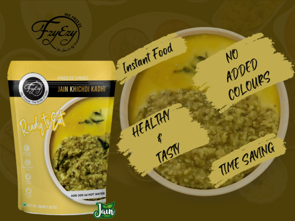 Freeze-Dried Jain Khichdi Kadhi – No Onion & Garlic | Ready to Eat | Just Add Hot Water - Image 5