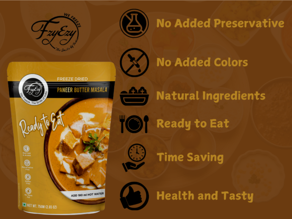 Freeze-Dried Paneer Butter Masala | Ready-to-Eat Authentic Indian Meal - Image 7