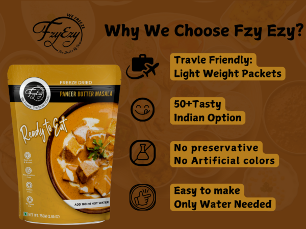 Freeze-Dried Paneer Butter Masala | Ready-to-Eat Authentic Indian Meal - Image 6
