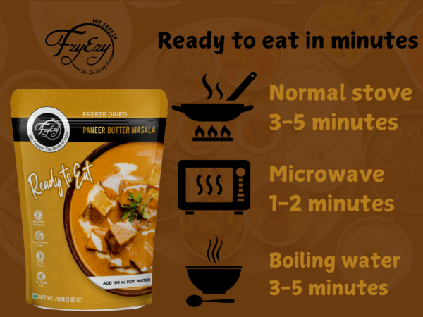 Freeze-Dried Paneer Butter Masala | Ready-to-Eat Authentic Indian Meal - Image 8