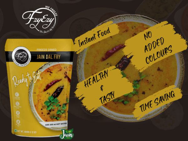 Freeze-Dried Jain Dal Fry – No Onion & Garlic | Ready to Eat | Just Add Hot Water - Image 5