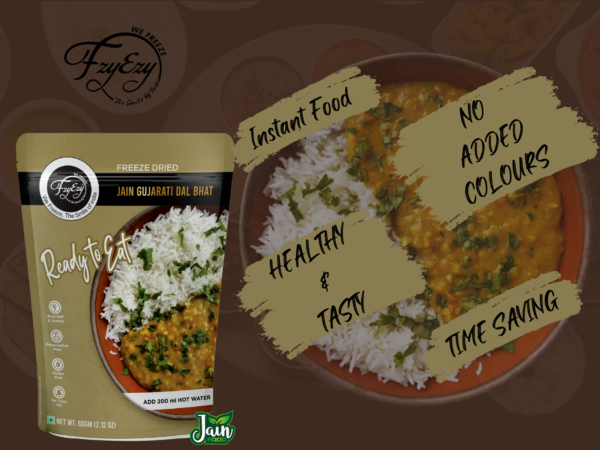 Freeze-Dried Jain Gujarati Dal Bhat – No Onion & Garlic | Ready to Eat | Authentic & Healthy - Image 5