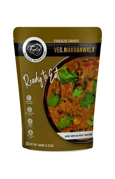 Freeze-Dried Veg Makhanwala | Ready-to-Eat Indian Curry | No Preservatives