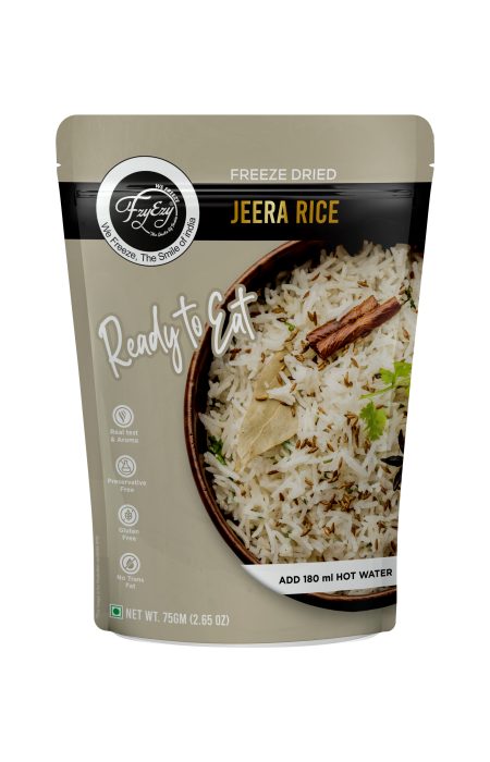 Freeze-Dried Jeera Rice – Ready to Eat | Instant & Aromatic Basmati Rice